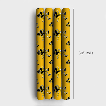 Iowa Rushing Eagle - Wrapping Paper - Aspen & Arlo