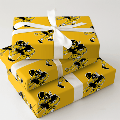 Iowa Rushing Eagle - Wrapping Paper - Aspen & Arlo