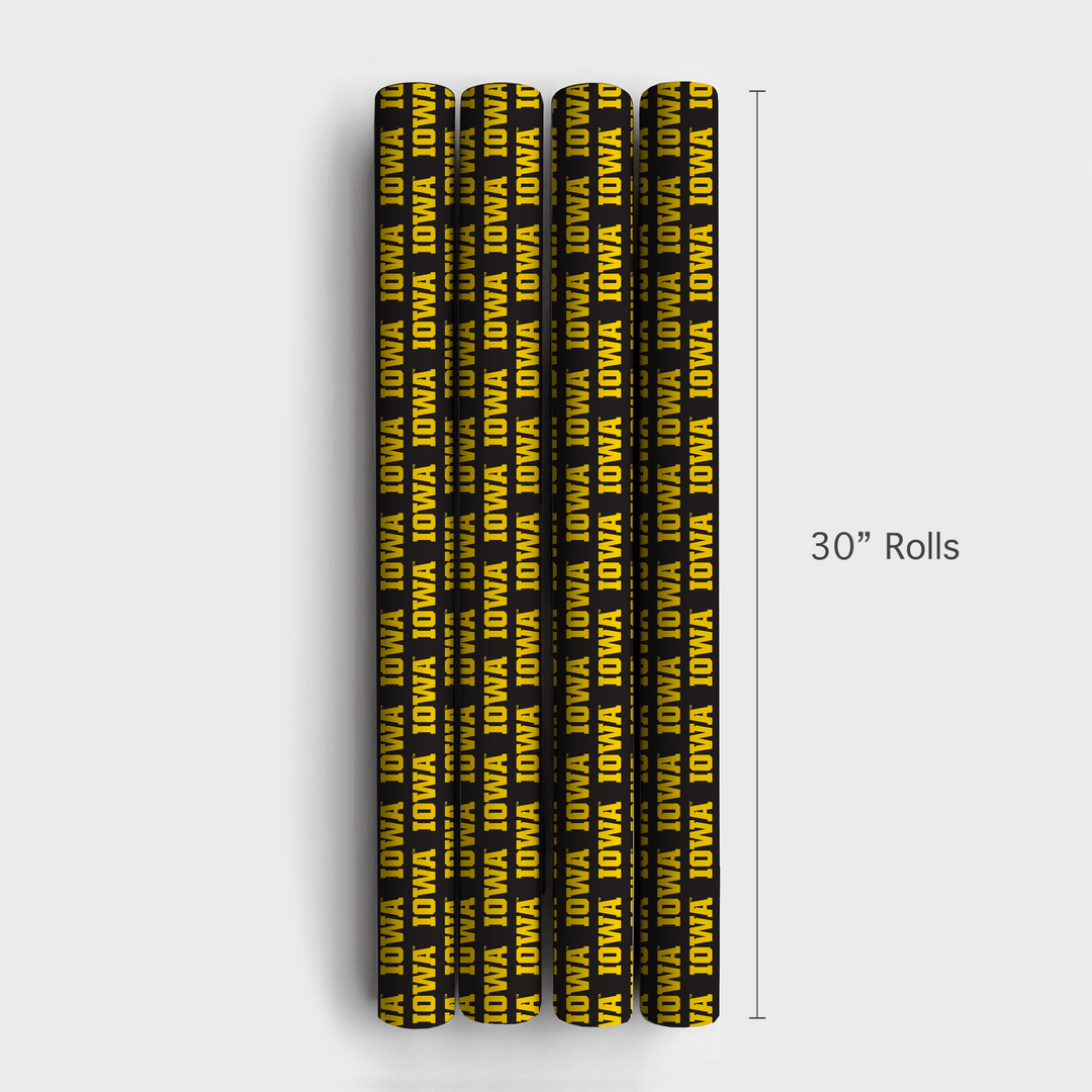 Black & Gold Glory - Wrapping Paper - Aspen & Arlo