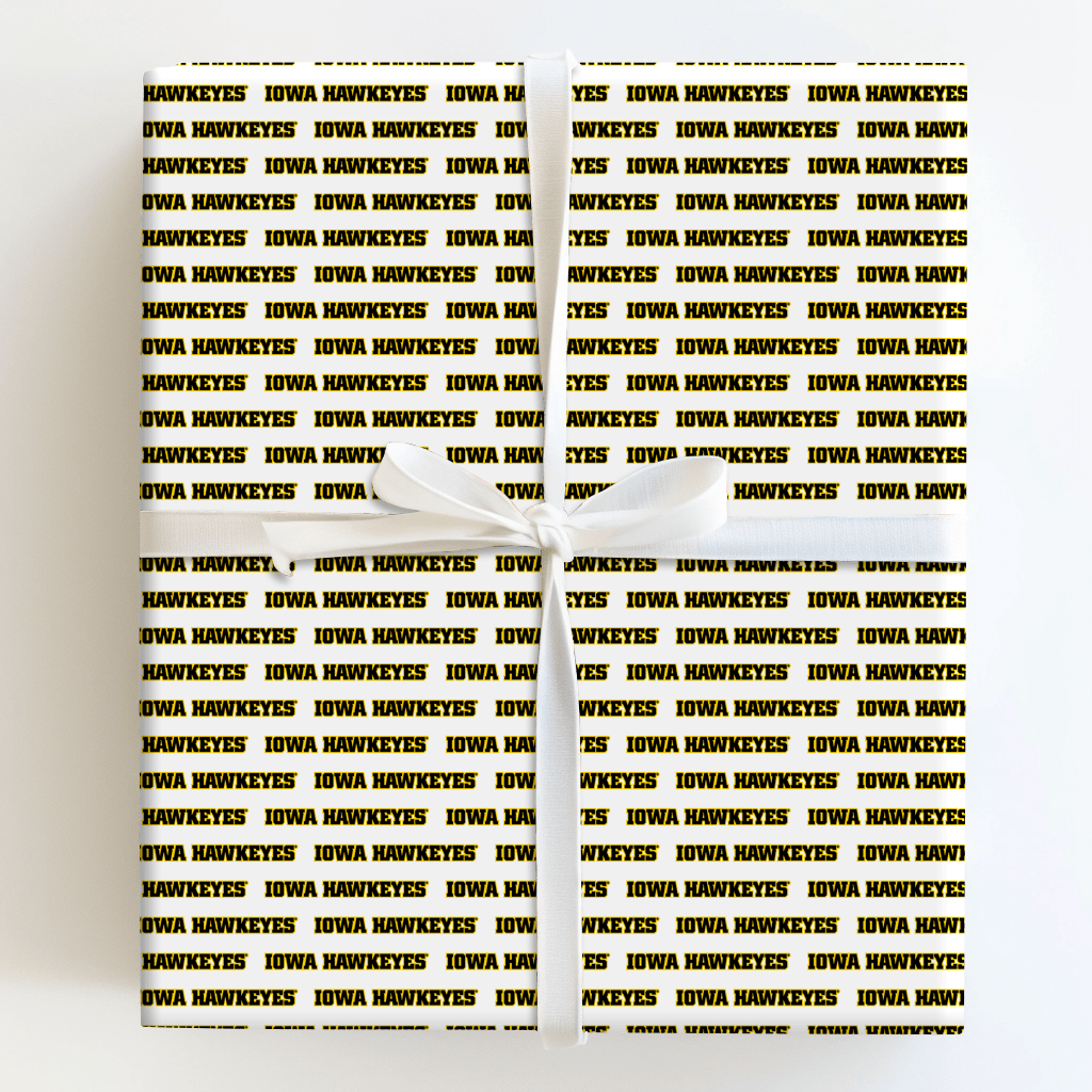 Iowa Hawkeyes - Wrapping Paper - Aspen & Arlo