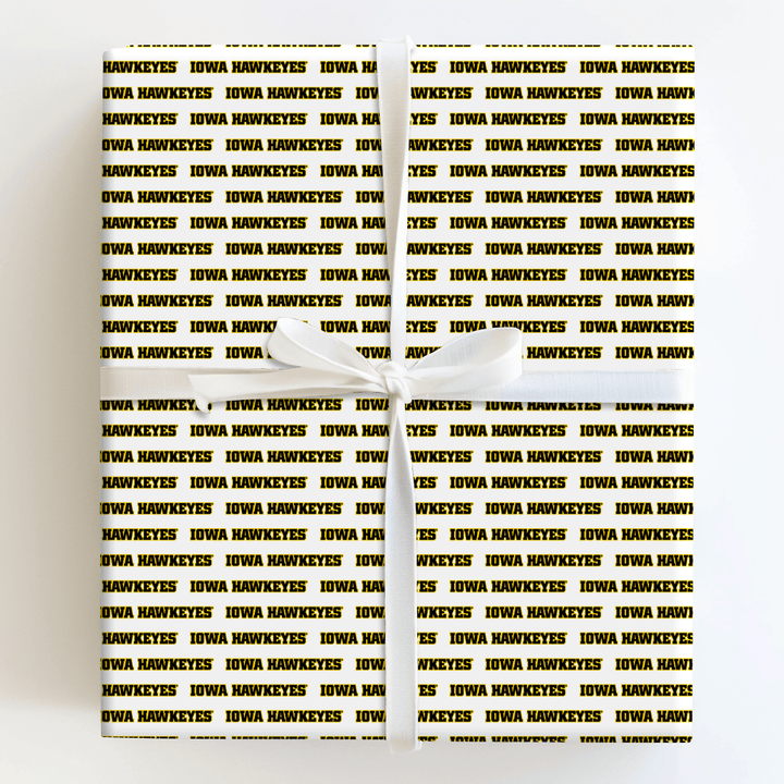 Iowa Hawkeyes - Wrapping Paper - Aspen & Arlo