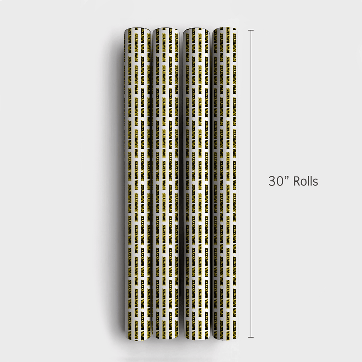 Iowa Hawkeyes - Wrapping Paper - Aspen & Arlo