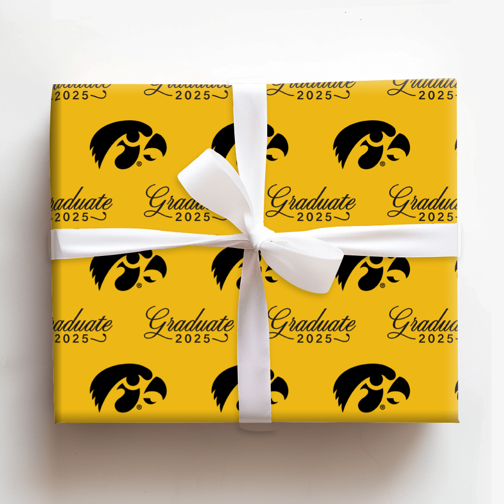 IOWA Graduate - Wrapping Paper - Aspen & Arlo