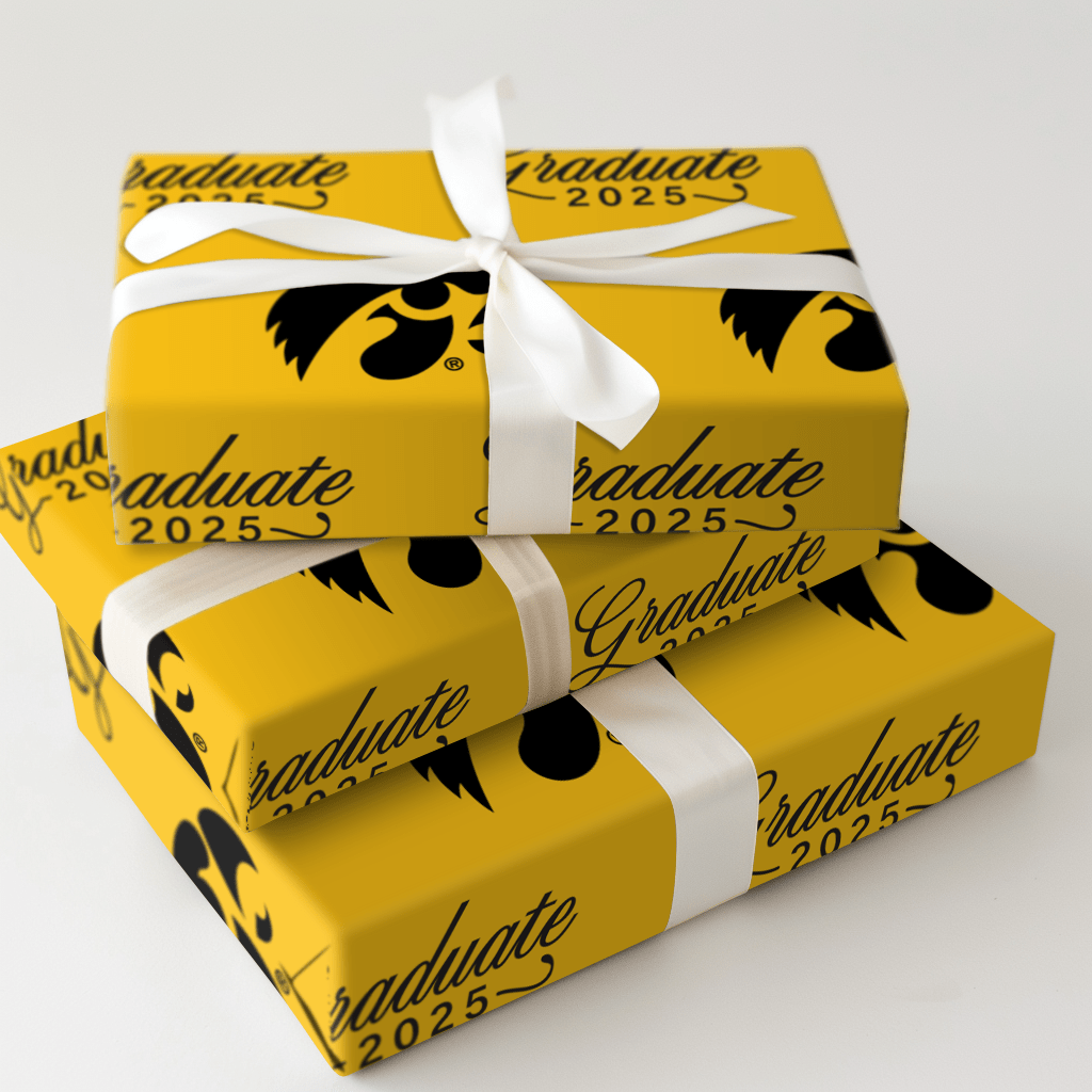 IOWA Graduate - Wrapping Paper - Aspen & Arlo
