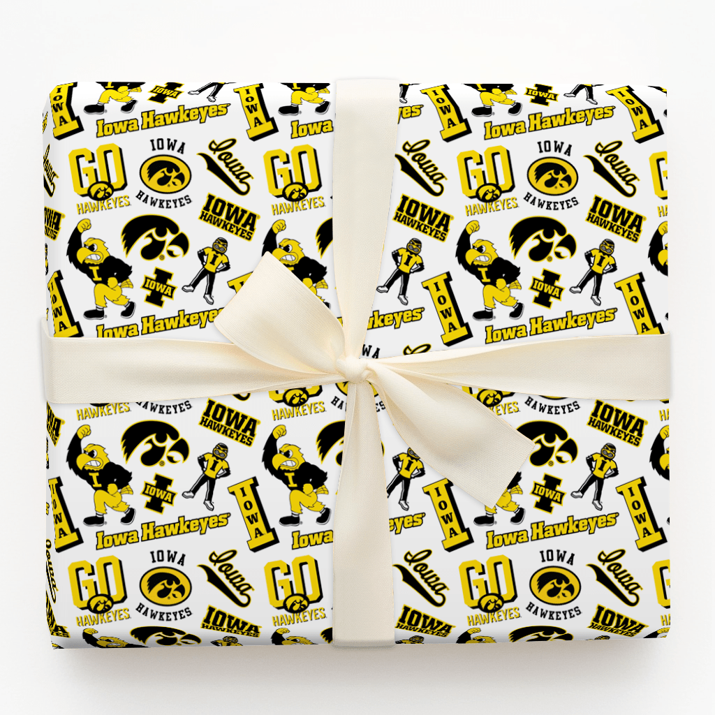 Iowa Collage - Wrapping Paper - Aspen & Arlo