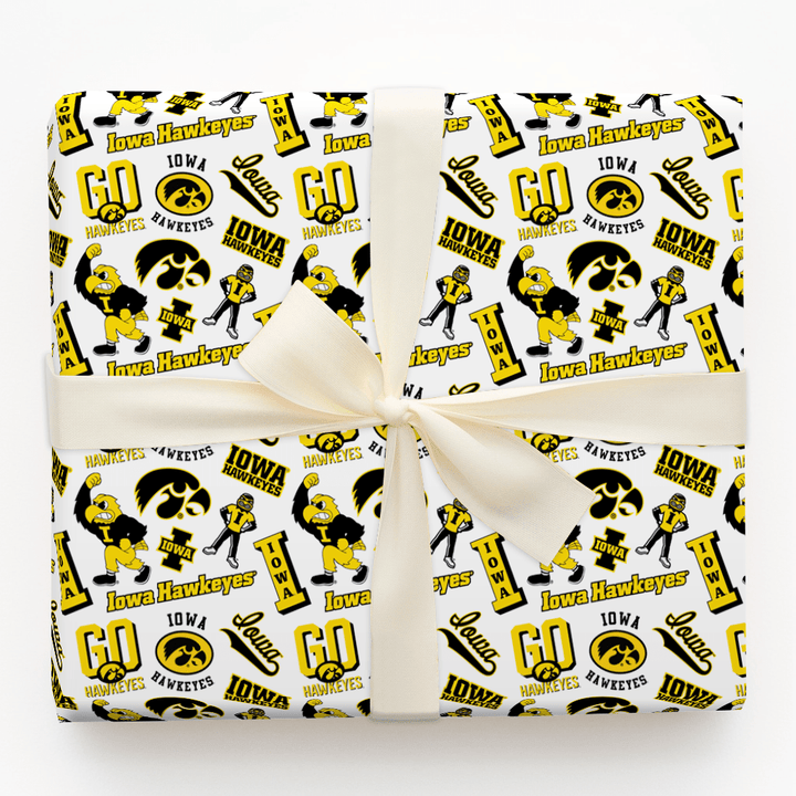Iowa Collage - Wrapping Paper - Aspen & Arlo