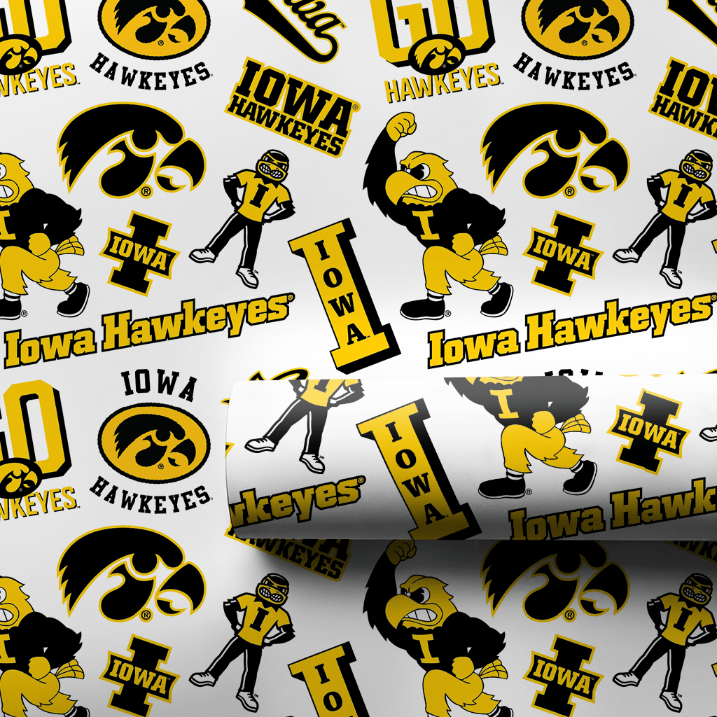 Iowa Collage - Wrapping Paper - Aspen & Arlo