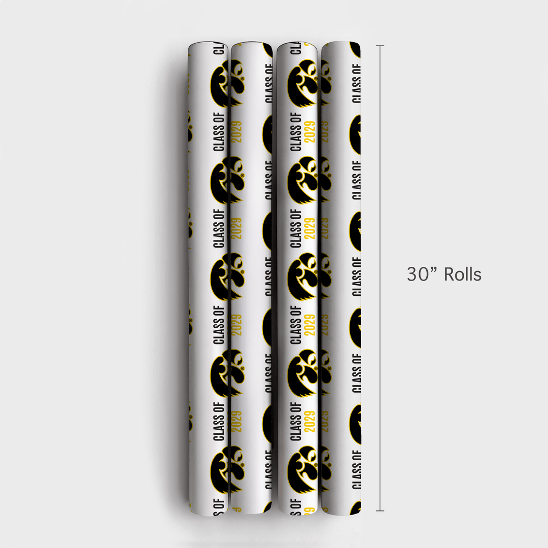 Iowa Class of 2029 - Wrapping Paper - Aspen & Arlo