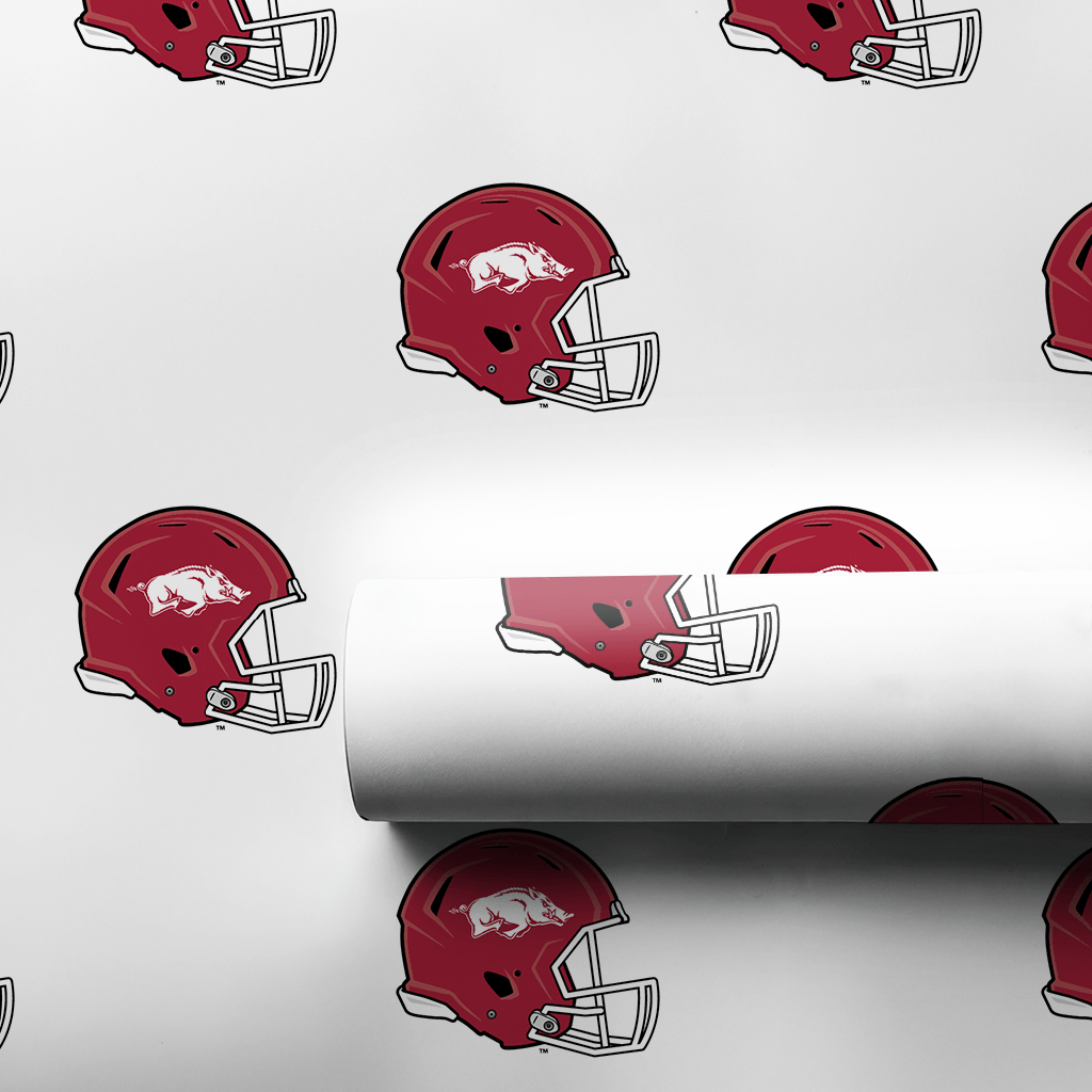 Arkansas Helmet - Wrapping Paper - Aspen & Arlo