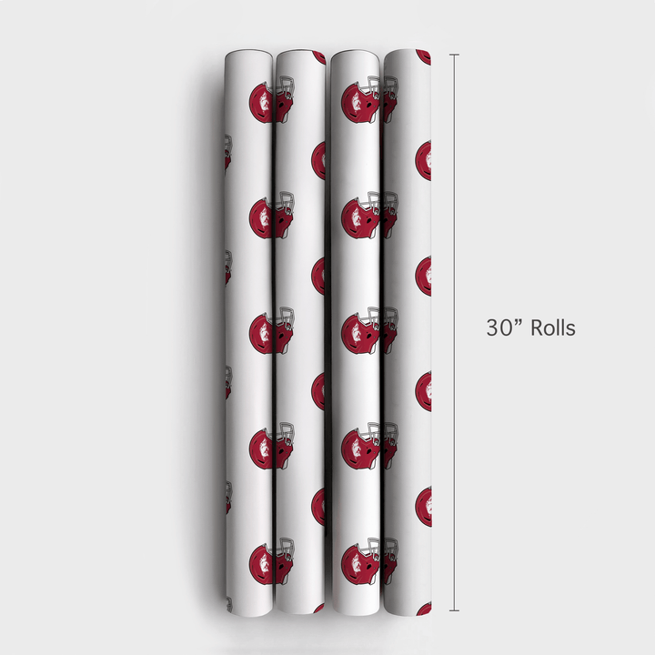 Arkansas Helmet - Wrapping Paper - Aspen & Arlo