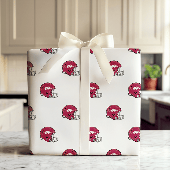 Arkansas Helmet - Wrapping Paper - Aspen & Arlo