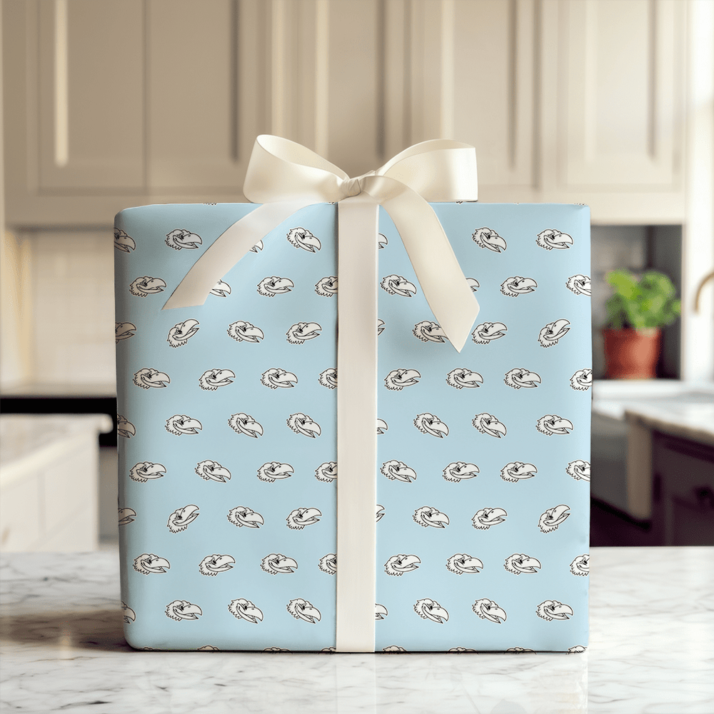 Baby Blue Hawks - Wrapping Paper - Aspen & Arlo