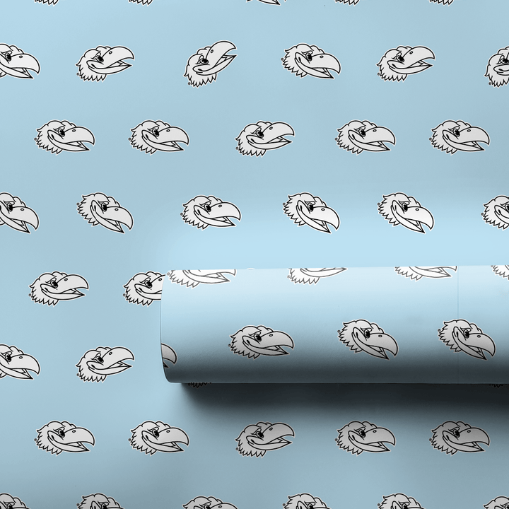 Baby Blue Hawks - Wrapping Paper - Aspen & Arlo
