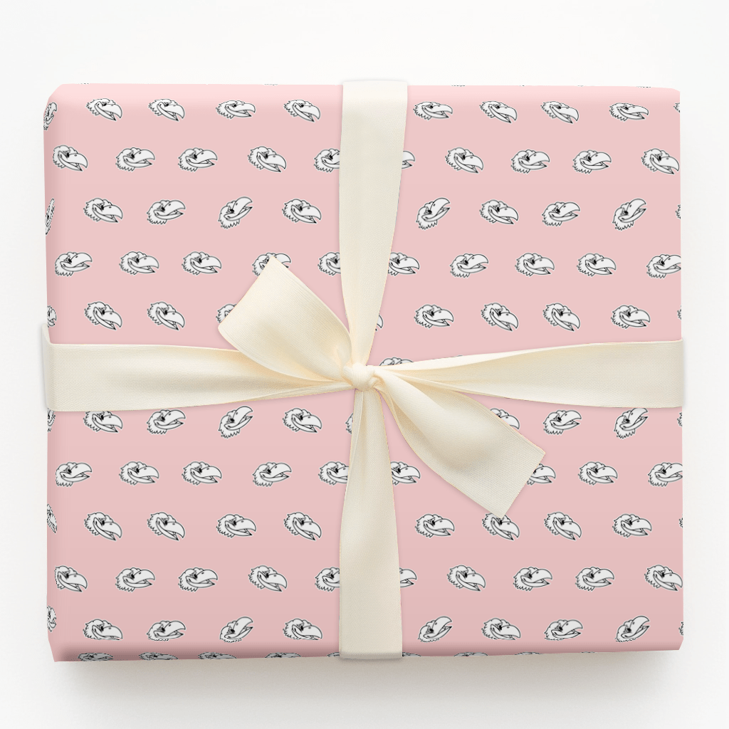 Baby Pink Hawk - Wrapping Paper - Aspen & Arlo