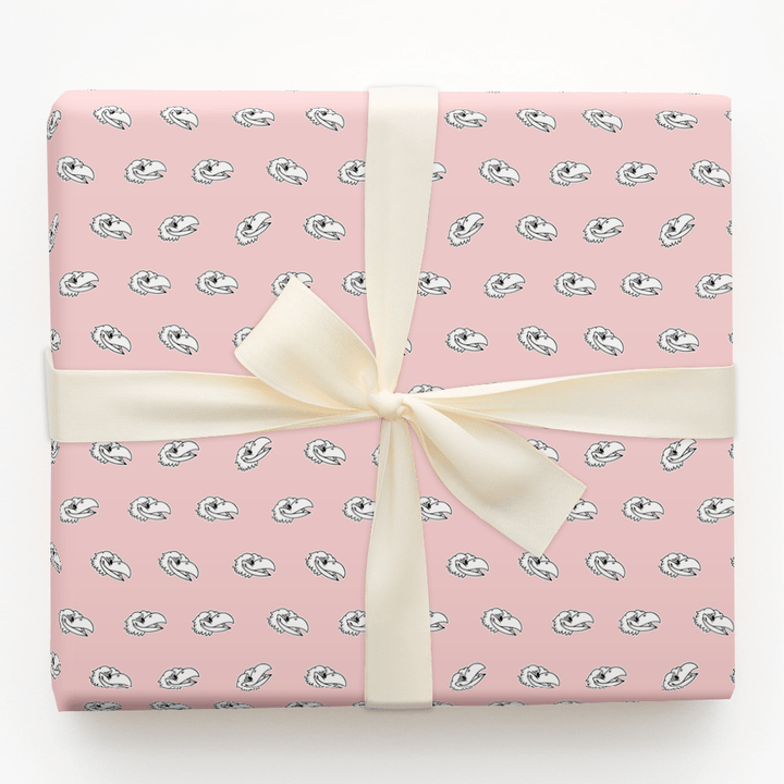 Baby Pink Hawk - Wrapping Paper - Aspen & Arlo