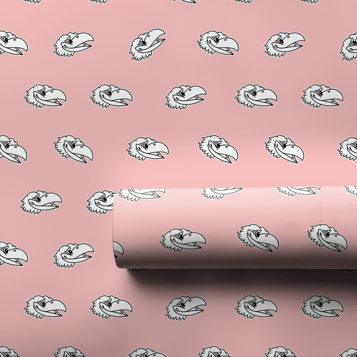 Baby Pink Hawk - Wrapping Paper - Aspen & Arlo