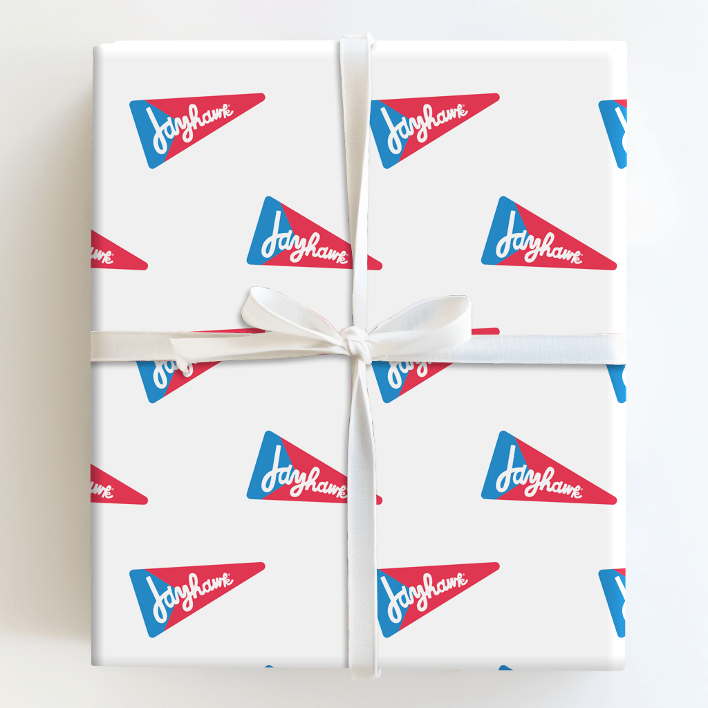 Jayhawk pennant - Wrapping Paper - Aspen & Arlo