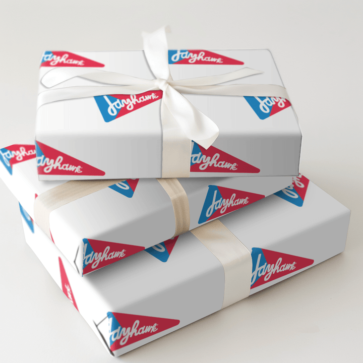 Jayhawk pennant - Wrapping Paper - Aspen & Arlo
