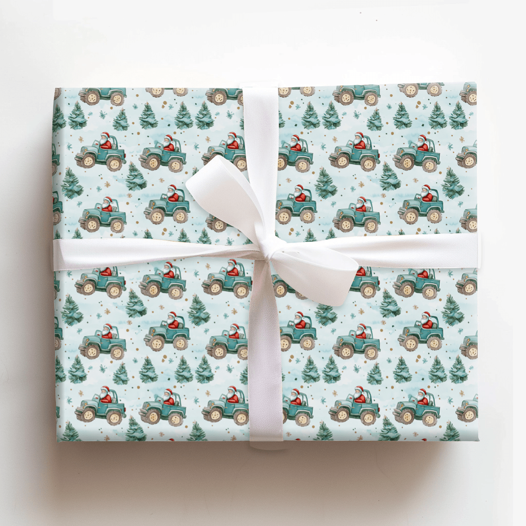 Snow Tire Time - Wrapping Paper - Aspen & Arlo