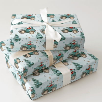 Snow Tire Time - Wrapping Paper - Aspen & Arlo