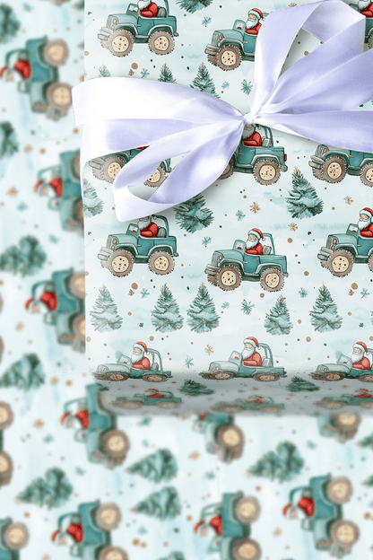 Snow Tire Time - Wrapping Paper - Aspen & Arlo