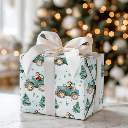 Snow Tire Time - Wrapping Paper - Aspen & Arlo