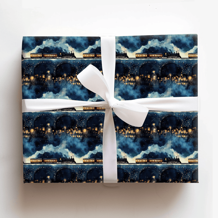 Track Dreams - Wrapping Paper - Aspen & Arlo