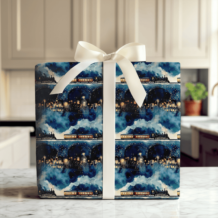 Track Dreams - Wrapping Paper - Aspen & Arlo