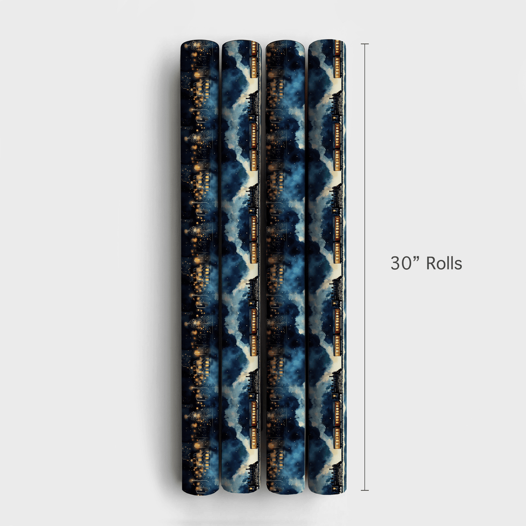 Track Dreams - Wrapping Paper - Aspen & Arlo