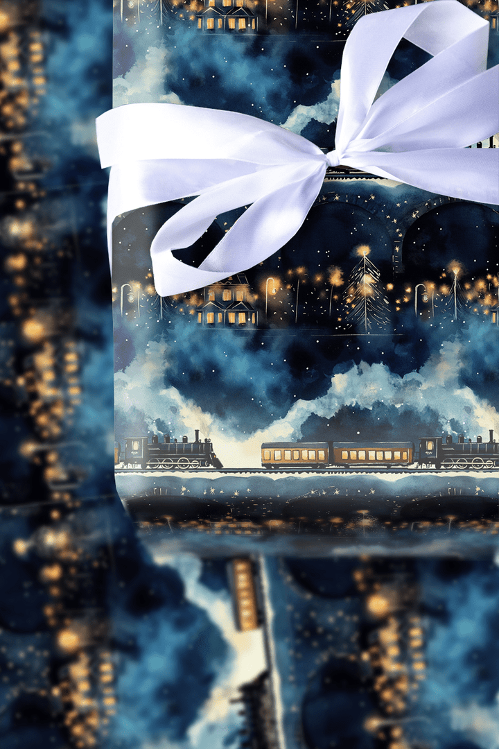 Track Dreams - Wrapping Paper - Aspen & Arlo