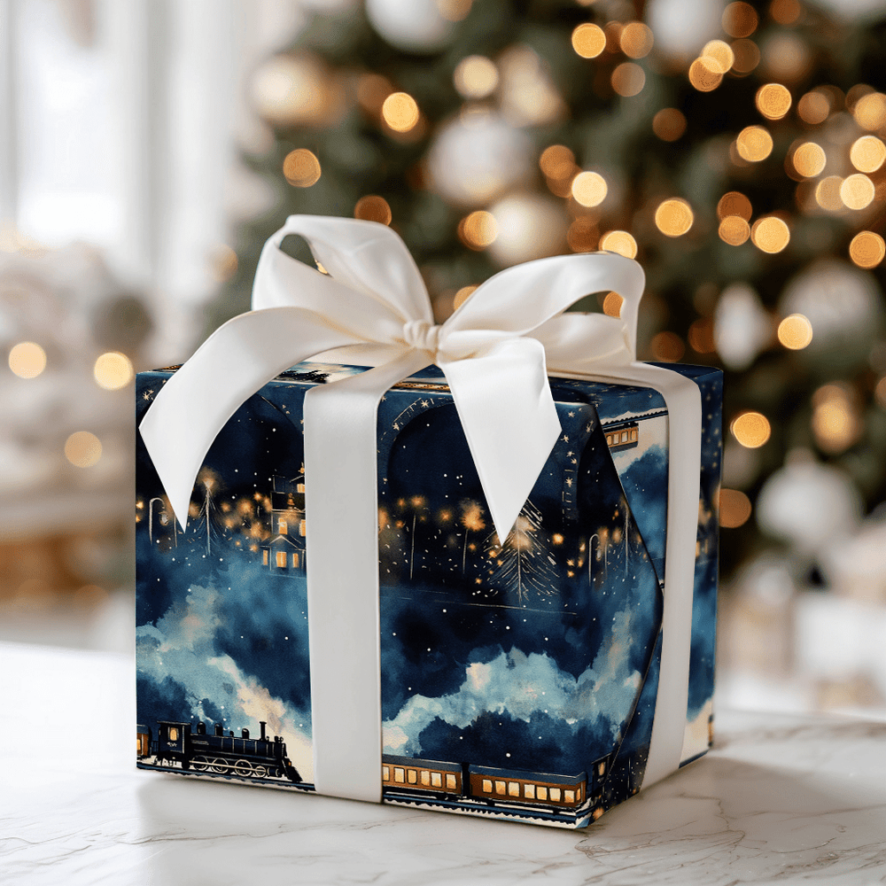 Track Dreams - Wrapping Paper - Aspen & Arlo