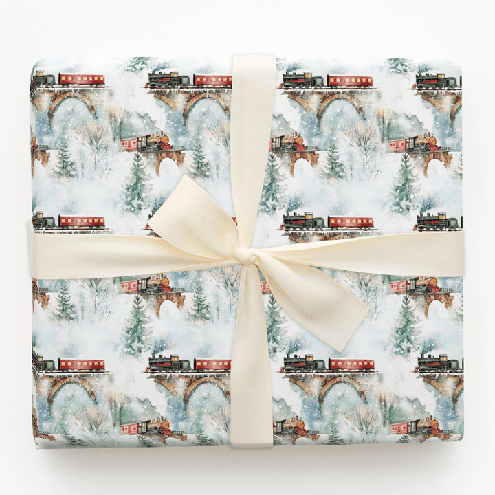 Snow Conductor - Wrapping Paper - Aspen & Arlo