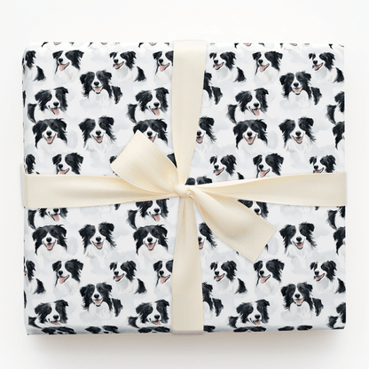 Border Collie Bliss - Wrapping Paper - Aspen & Arlo
