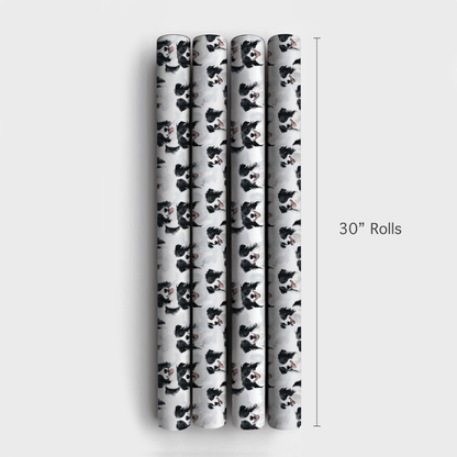 Border Collie Bliss - Wrapping Paper - Aspen & Arlo