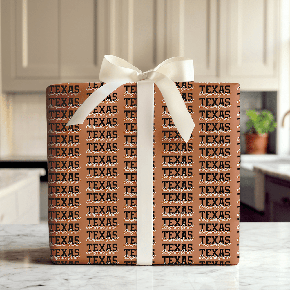 Congrats UT Grad - Wrapping Paper - Aspen & Arlo