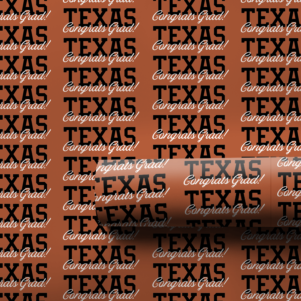 Congrats UT Grad - Wrapping Paper - Aspen & Arlo