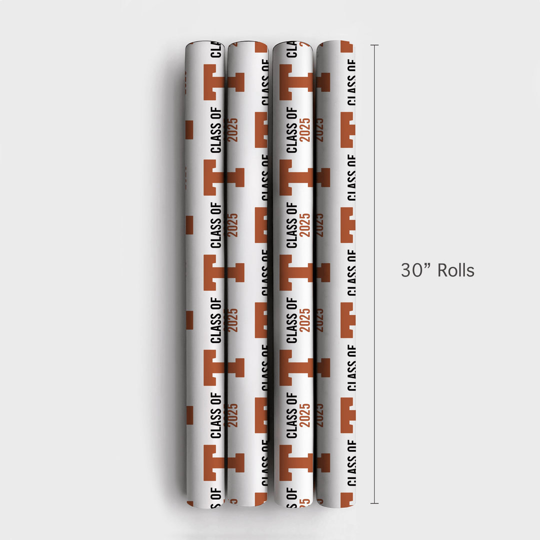 Texas Class of 2025 - Wrapping Paper - Aspen & Arlo