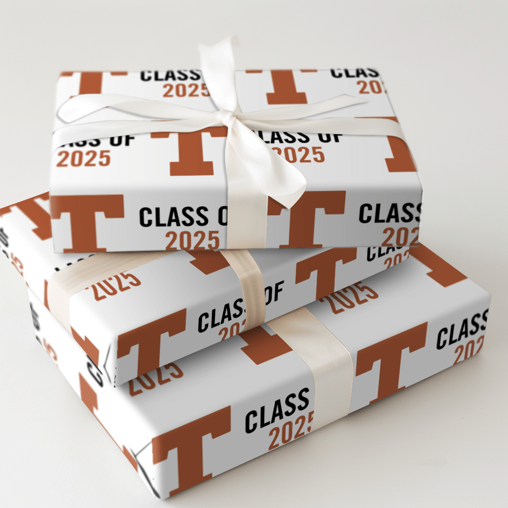 Texas Class of 2025 - Wrapping Paper - Aspen & Arlo