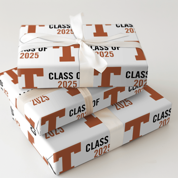Texas Class of 2025 - Wrapping Paper - Aspen & Arlo
