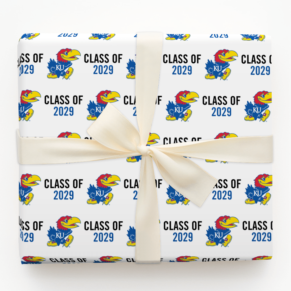 Kansas Class of 2029 - Wrapping Paper - Aspen & Arlo