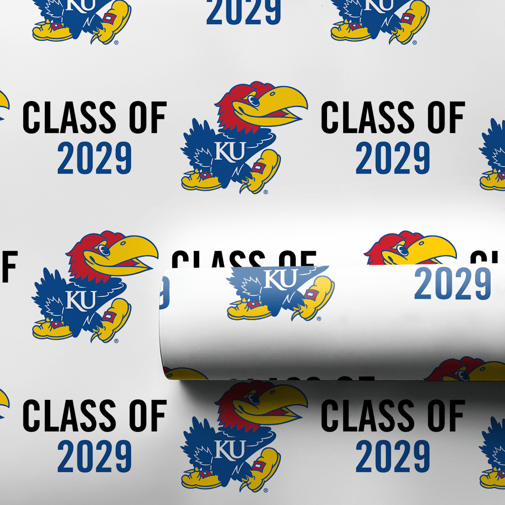Kansas Class of 2029 - Wrapping Paper - Aspen & Arlo