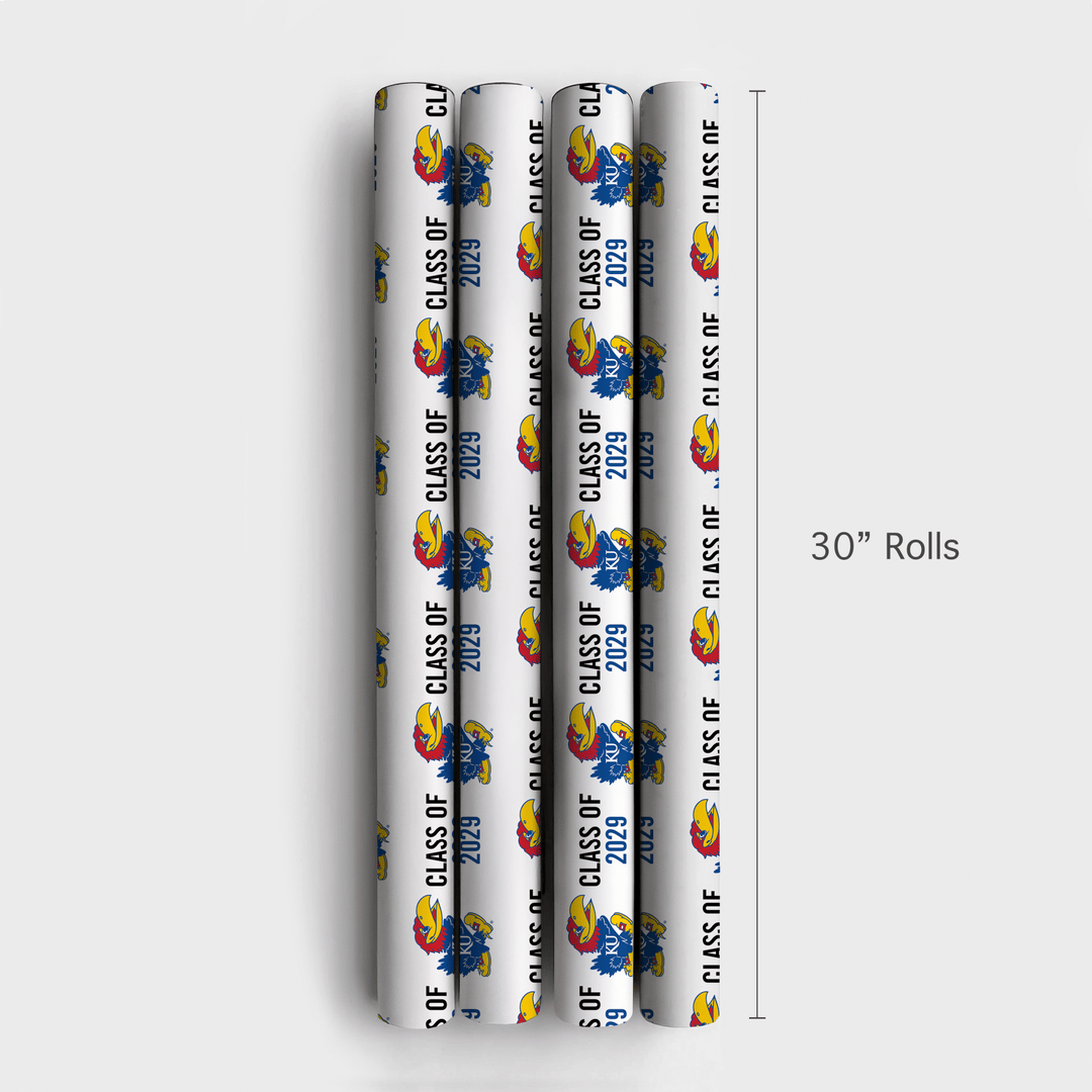 Kansas Class of 2029 - Wrapping Paper - Aspen & Arlo