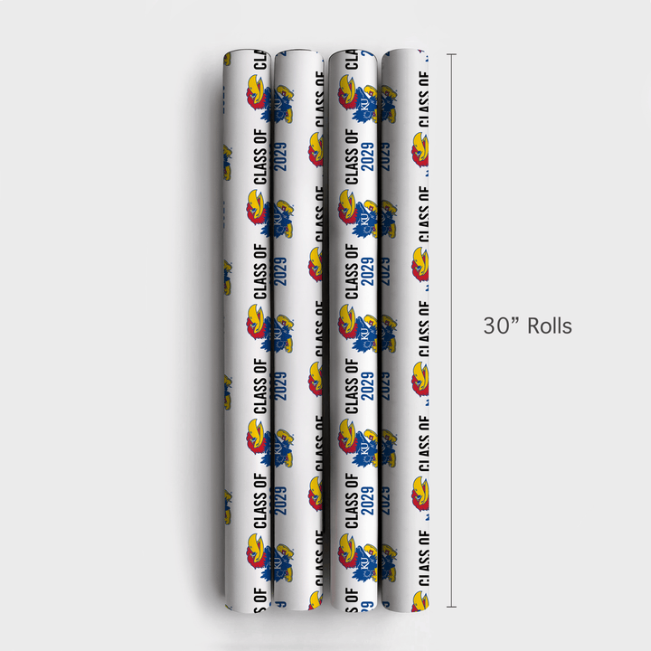 Kansas Class of 2029 - Wrapping Paper - Aspen & Arlo