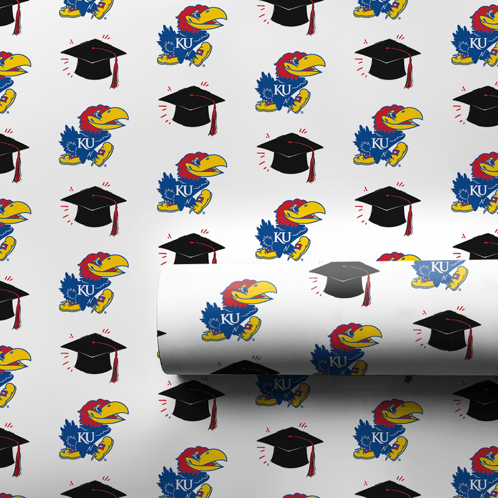 Hats of to the Jayhawk - Wrapping Paper - Aspen & Arlo