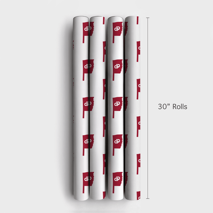 Lettered Land - Wrapping Paper - Aspen & Arlo
