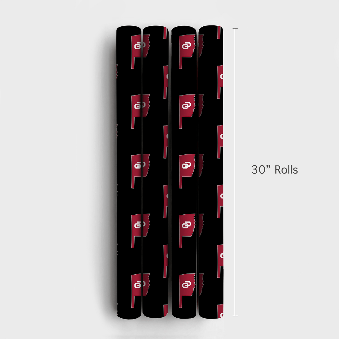 Sooner Frame - Wrapping Paper - Aspen & Arlo