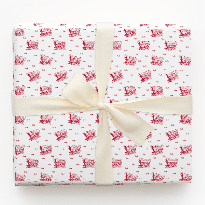 Little Sooner White - Wrapping Paper - Aspen & Arlo