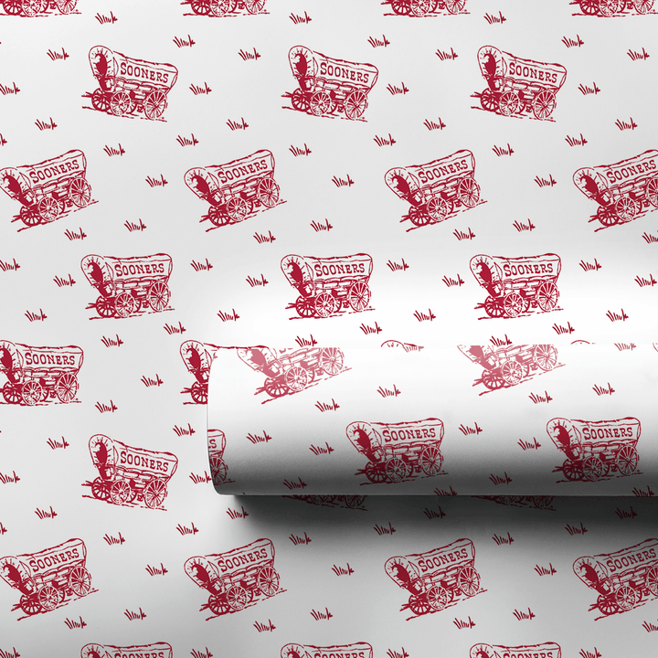 Little Sooner White - Wrapping Paper - Aspen & Arlo