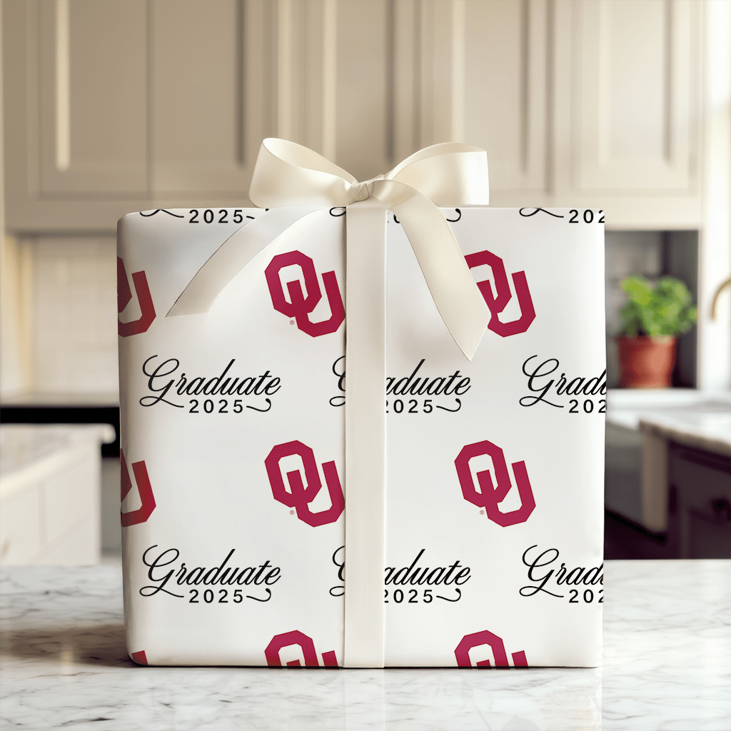 OU Graduate - Wrapping Paper - Aspen & Arlo