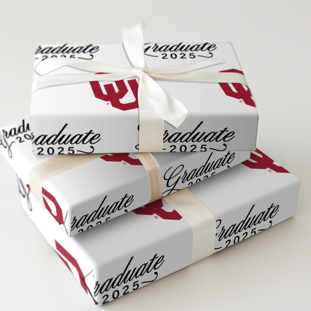 OU Graduate - Wrapping Paper - Aspen & Arlo